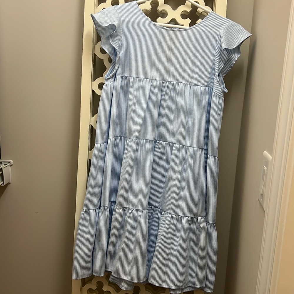 Gingham sun dress